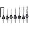 kwb 513190 set di punte svasatrici per legno, 8 pz.