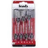 kwb 513190 set di punte svasatrici per legno, 8 pz.
