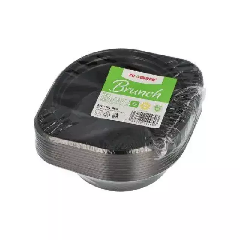 Papstar 96557 coperchio per piatto fondo riutilizzabile, Ø 16,2 cm, 12 pz.