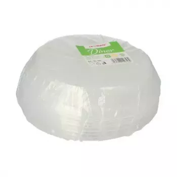 Coperchio monouso Papstar 96559 in polipropilene trasparente 227x227x41mm