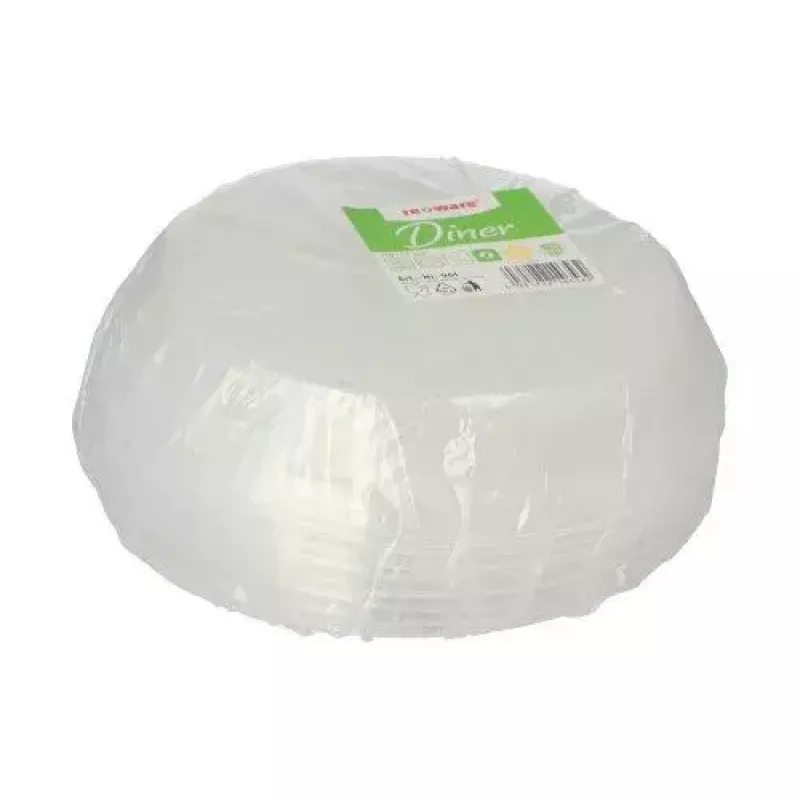Coperchio monouso Papstar 96559 in polipropilene trasparente 227x227x41mm