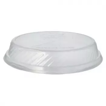 Coperchio monouso Papstar 96559 in polipropilene trasparente 227x227x41mm