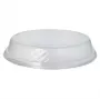 Coperchio monouso Papstar 96559 in polipropilene trasparente 227x227x41mm