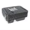 Contenitore monouso per alimenti Papstar 96553 in polipropilene nero 227x178x45mm