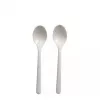 Cucchiaio monouso per zuppa Papstar 96434 in polipropilene bianco 50 pezzi