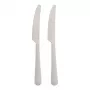 Coltello monouso Papstar 96463 bianco in polipropilene 197 mm