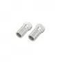 Hama 00205205 connettore coassiale, tipo F, 2 pezzi