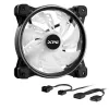 XPG HURRICANE 120 ARGB PWM nero, ventola, 12 cm, 600 RPM, 2000 RPM, nero
