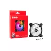 XPG HURRICANE 120 ARGB PWM nero, ventola, 12 cm, 600 RPM, 2000 RPM, nero