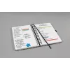 Sigel Jolie JN653 quaderno A5 120 fogli albicocca nero rosa