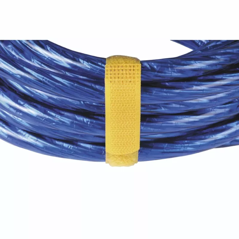 Hama 00221004 fascette per cavi fascette in velcro nylon nero, blu, verde, rosso, giallo 5 pz.