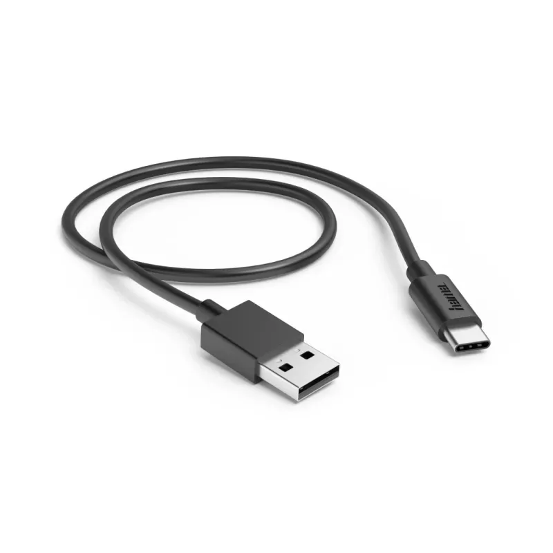 Cavo USB Hama 00201705 USB 2.0 0,5 m USB A USB C nero