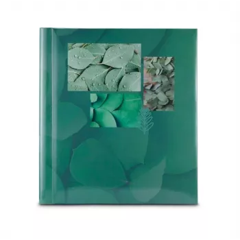 Album fotografico HAMA Singo II verde — rilegatura a spirale, 20 fogli, 280×310 mm