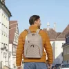 Zaino Hama 00222046 beige poliestere riciclato