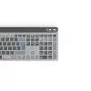 Tastiera multi-dispositivo Hama WK-750, wireless, retroilluminata, QWERTZ tedesco, nera