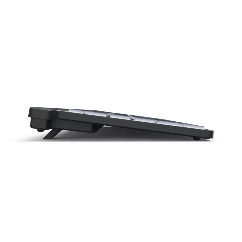 Tastiera multi-dispositivo Hama WK-750, wireless, retroilluminata, QWERTZ tedesco, nera