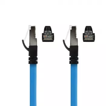 ACT Industrial Cavo Profinet 7,00 metri RJ45 connettore maschio su RJ45 connettore maschio, cavo Superflex CAT6A SF/UTP TPE, schermato