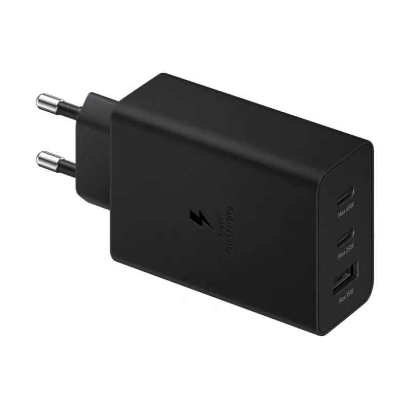 Samsung EP-T6530NBEGWW caricabatterie universale nero AC ricarica rapida per interni