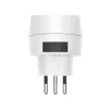 Hama 00223484 adattatore spina di rete tipo J tipo C (spina euro) bianco
