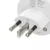 Hama 00223484 adattatore spina di rete tipo J tipo C (spina euro) bianco