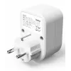 Hama 00223343 prolunga elettrica 1 uscita AC per interni bianco