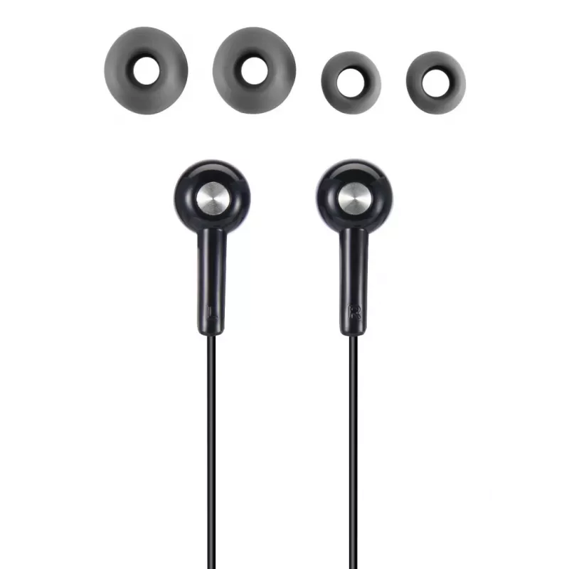 Hama Gloss II cuffie con filo in-ear musica nero, grigio scuro