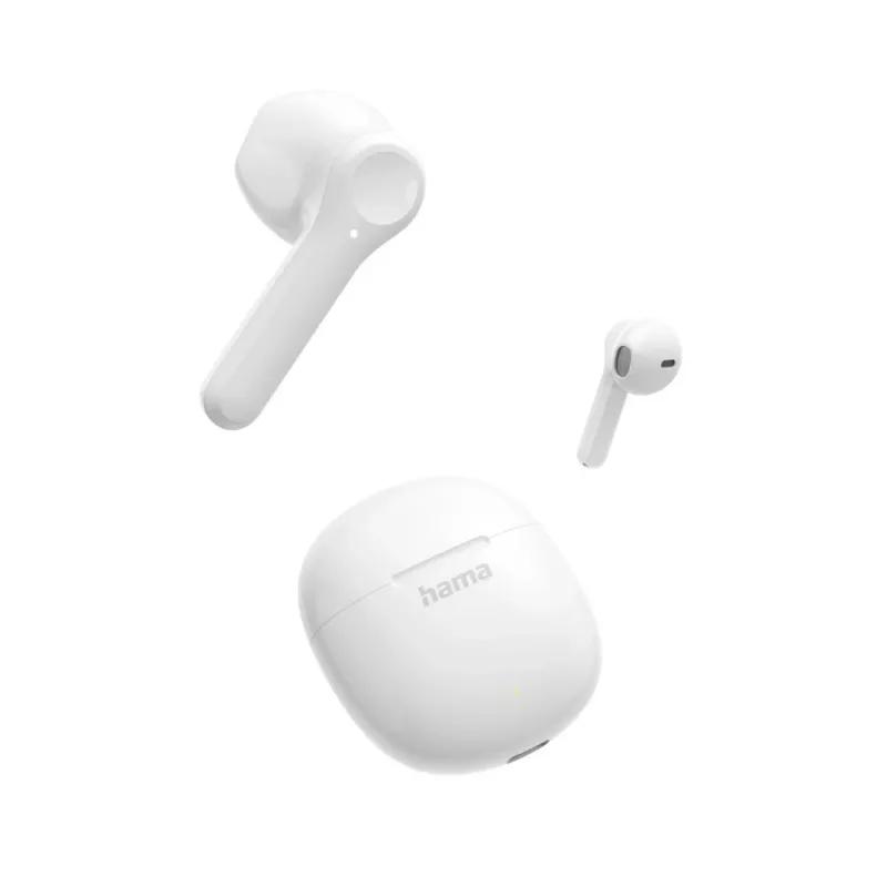 Hama Action One headset True Wireless Stereo (TWS) in-ear chiamate/musica Bluetooth bianco