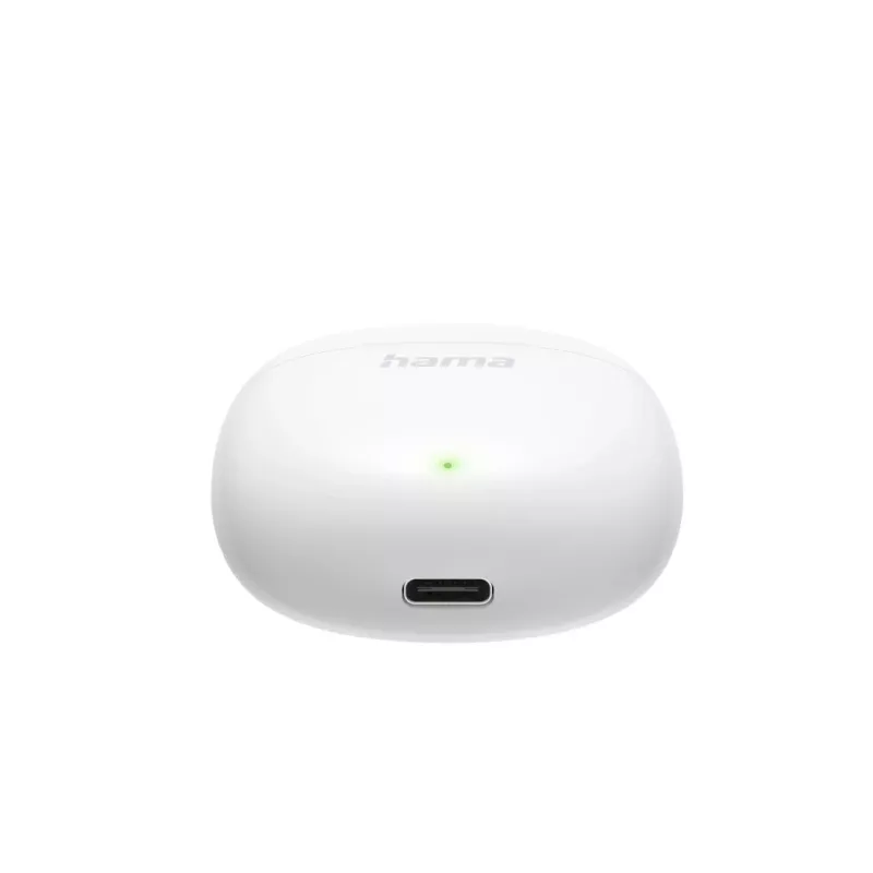 Hama Action One headset True Wireless Stereo (TWS) in-ear chiamate/musica Bluetooth bianco