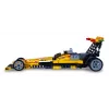 JAMARA CaDA Drag Racing 1:24 set di mattoncini da costruzione, giallo