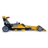 JAMARA CaDA Drag Racing 1:24 set di mattoncini da costruzione, giallo