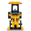 JAMARA CaDA Drag Racing 1:24 set di mattoncini da costruzione, giallo