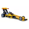 JAMARA CaDA Drag Racing 1:24 set di mattoncini da costruzione, giallo