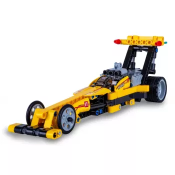 JAMARA CaDA Drag Racing set di costruzioni 1:24, giallo