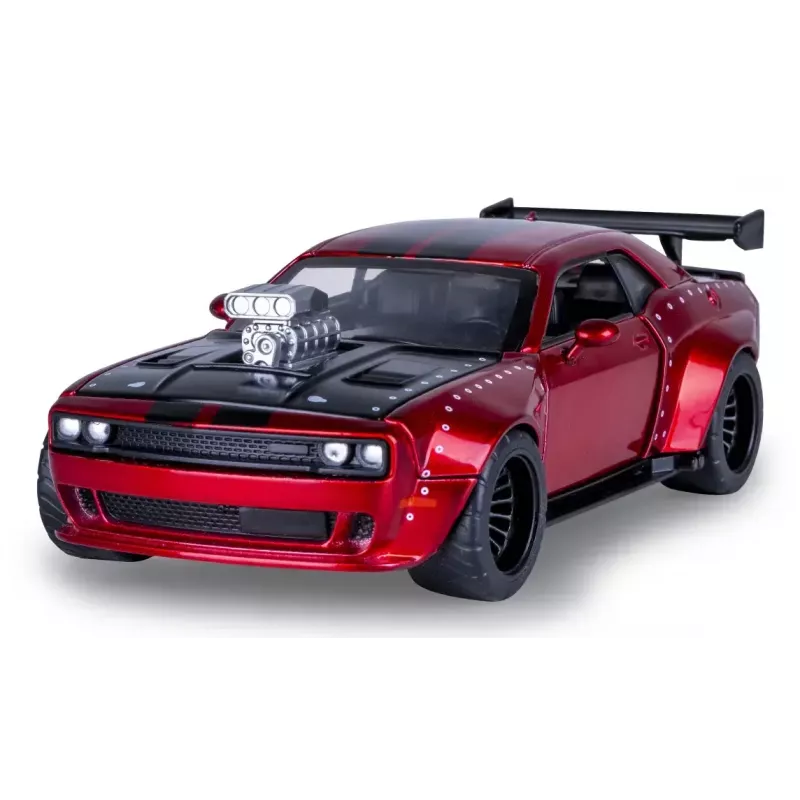 Jamara Dodge Challenger SRT Jailbreak 2in1 402614, 1:36, rosso
