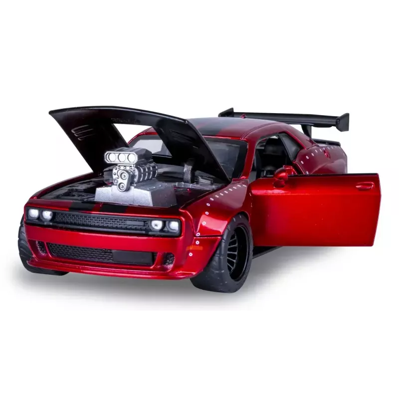 Jamara Dodge Challenger SRT Jailbreak 2in1 402614, 1:36, rosso