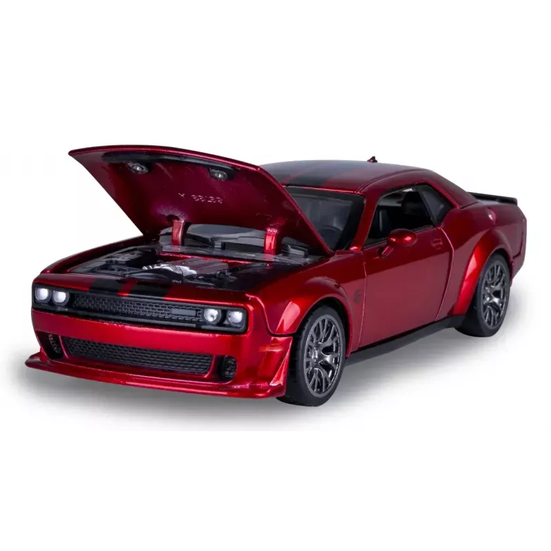 Jamara Dodge Challenger SRT Jailbreak 2in1 402614, 1:36, rosso