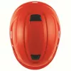 Cuffia di protezione di sicurezza UVEX 9731333 — plastica HDPE, rossa, regolabile 51–65 cm