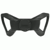 Cuffia di protezione di sicurezza UVEX 9731333 — plastica HDPE, rossa, regolabile 51–65 cm