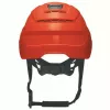 Cuffia di protezione di sicurezza UVEX 9731333 — plastica HDPE, rossa, regolabile 51–65 cm