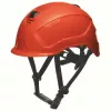 Cuffia di protezione di sicurezza UVEX 9731333 — plastica HDPE, rossa, regolabile 51–65 cm