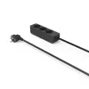 Hama 00223012 prolunga elettrica 1,4 m 3 uscite AC per interni nero