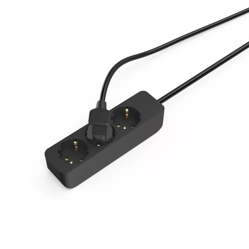 Hama 00223012 prolunga elettrica 1,4 m 3 uscite AC per interni nero
