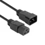 Cavo di alimentazione ACT C20–C21 IEC60320 nero 1 m, 250 V 16 A