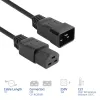 ACT AK5343 cavo di alimentazione C20 – C21 IEC60320, 1 m, nero