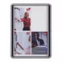 Nobo Premium Plus bacheca informativa magnetica chiudibile con porta a cerniera 6xA4