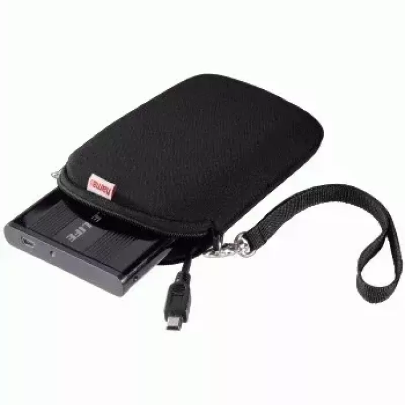 Hama custodia per HDD 2,5 pollici neoprene nero