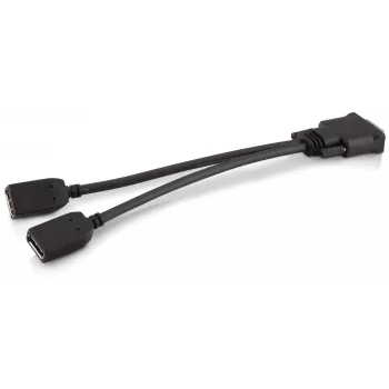 HP DMS-59 su Dual DisplayPort Kit, DMS, 2 x DisplayPort, connettore maschio, connettore femmina, nero, connettore maschio/femmina
