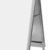 Nobo Essence A2 A-Frame cartello da pavimento, argento, alluminio, 485 mm, 850 mm