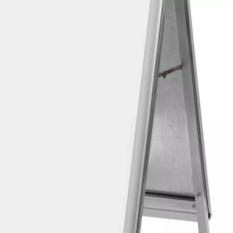 Nobo Essence A2 A-Frame cartello da pavimento, argento, alluminio, 485 mm, 850 mm