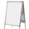 Nobo Essence A2 A-Frame cartello da pavimento, argento, alluminio, 485 mm, 850 mm